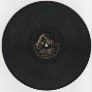 Jerry MENGO 78T25 Swing SW 187 Blues du matin: Le petit tramway / Le tortillard de montagne