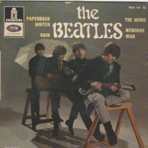 THE BEATLES 45 EP Odéon MEO 119 Paperback writer - The word / Rain - Nowhere man
