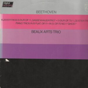 BEAUX ARTS TRIO 33T Philips digital recording 6514 184 Beethoven Piano Trio