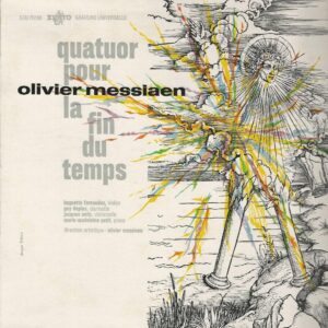 Olivier MESSIAEN 33T Erato STU 70156 Quatuor pour la fin du temps pour violon, clarinette, violoncelle et piano