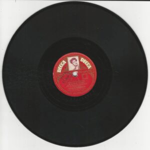 Ella FITZGERALD 78T25 Decca Photo MU 60262 Can't help lovin' dat man / You're breaking in a new heart