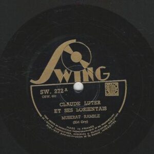Claude Luter 78t25 Swing SW 272 Muskrat Ramble-Shreveport blue